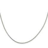 Sterling Silver 1.7mm Diamond-cut Round Spiga Chain - QS-87BE5531-5133