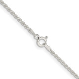 Sterling Silver 1.8mm Solid Rope Chain - QD-354CC147-9786