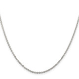 Sterling Silver 1.95mm Cable Chain - QC-D885D74F-6249