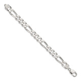 Sterling Silver 10.75mm Figaro Chain - QF-7C9760E3-9430