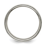 Sterling Silver 10mm Lightweight Flat Size 12 Band