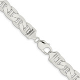 Sterling Silver 11.5mm Flat Anchor Chain - QA-BF0D450C-2774