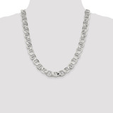 Sterling Silver 12.3mm Flat Anchor Chain - QL-1BC330F0-6679