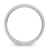 Sterling Silver 12mm Half Round Size 6 Band
