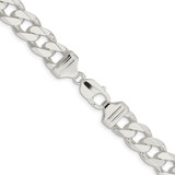 Sterling Silver 13mm Curb Chain - QC-9BFBCF16-6962