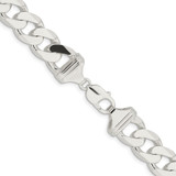 Sterling Silver 14.5mm Curb Chain - QC-E17FC63E-6438
