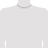 Sterling Silver 1mm 8 Sided D/C Cable Chain - QP-17E18661-5949