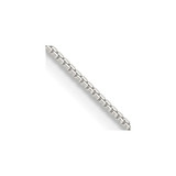 Sterling Silver 1mm 8 Sided Diamond-cut Box Chain - QB-DF728E75-8481