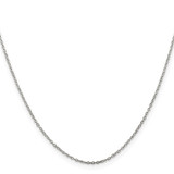 Sterling Silver 1mm Cable Chain - QC-FA912B8C-7080