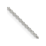 Sterling Silver 1mm Flat Link Cable Chain - QP-EE7FE209-6752