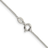 Sterling Silver 1mm Round Box Chain - QH-534B60C5-6389
