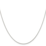 Sterling Silver 1mm Round Spiga Chain - QS-669550F7-5061