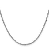 Sterling Silver 2.0mm 8 Sided D/C Double Spiga Chain - QD-1CFE40E0-5751