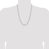 Sterling Silver 2.0mm 8 Sided D/C Double Spiga Chain - QD-5C2BBF23-4285