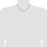 Sterling Silver 2.0mm 8 Sided D/C Double Spiga Chain - QD-9ED4EE4B-1337