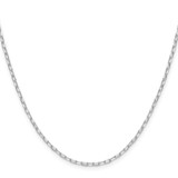 Sterling Silver 2.0mm D/C Forzantine Chain - QD-33E63345-1036