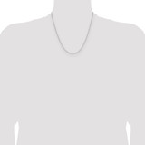 Sterling Silver 2.0mm D/C Forzantine Chain - QD-ECC40CB3-1870