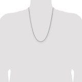 Sterling Silver 2.1mm Diamond-cut Square Spiga Chain - QD-C6198419-4592