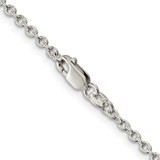 Sterling Silver 2.25mm Cable Chain - QC-6FE1D5FF-7549