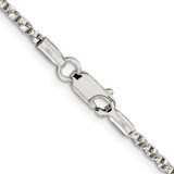 Sterling Silver 2.25mm Twisted Box Chain - QP-99109D0E-3679