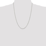 Sterling Silver 2.2mm Diamond-cut Cable Chain - QH-71162491-9038