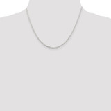 Sterling Silver 2.2mm Diamond-cut Long Link Cable Chain - QA-45AB655E-3228
