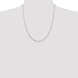 Sterling Silver 2.2mm Diamond-cut Long Link Cable Chain - QA-6F94C945-7136