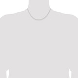 Sterling Silver 2.3mm Beveled Curb Chain - QF-2A1B11A9-4728