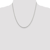 Sterling Silver 2.3mm Solid Rope Chain - QD-0DAE8E28-8696