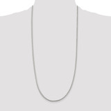 Sterling Silver 2.55mm D/C Square Franco Chain - QQ-BFDB928A-2586