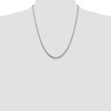 Sterling Silver 2.5mm 8 Sided Diamond-cut Box Chain - QB-D84235E7-1872