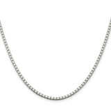 Sterling Silver 2.5mm Box Chain - QB-DF5A47DB-1835