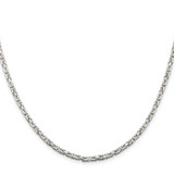Sterling Silver 2.5mm Byzantine Chain - QB-6F3D0BF9-7631