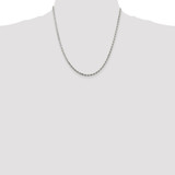 Sterling Silver 2.5mm Diamond-cut Rope Chain - QD-2882BC14-6038
