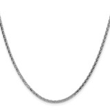 Sterling Silver 2.5mm Diamond-cut Square Spiga Chain - QD-A877FFB8-2240