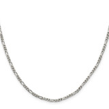 Sterling Silver 2.5mm Figaro Chain - QF-2A53D0E9-3973