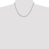 Sterling Silver 2.5mm Figaro Chain - QF-BEE4372C-6701