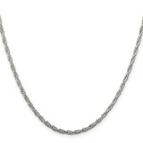 Sterling Silver 2.5mm Loose Rope Chain - QF-492C9656-1326
