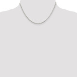 Sterling Silver 2.5mm Oval Fancy Rolo Chain - QF-411C192B-6173