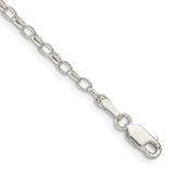 Sterling Silver 2.5mm Oval Fancy Rolo Chain - QF-F4C582EA-9090