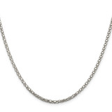 Sterling Silver 2.5mm Popcorn Chain - QF-3701097E-7219