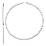 Sterling Silver 2.5mm Round Hoop Earrings - QE-FECFF63C-6647