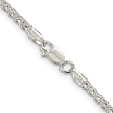 Sterling Silver 2.5mm Round Spiga Chain - QS-AB3E9AA4-6138
