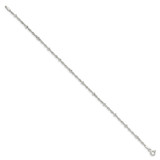 Sterling Silver 2.5mm Singapore w/ Beads Chain - QF-0392D42A-2028