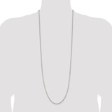 Sterling Silver 2.75mm Beveled Oval Cable Chain - QC-5B3784DA-9393