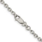 Sterling Silver 2.75mm Cable Chain - QC-134ED442-7296