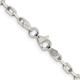 Sterling Silver 2.75mm Elongated Open Link Chain - QF-1E860A28-3599