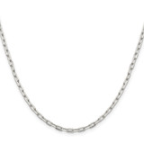 Sterling Silver 2.75mm Elongated Open Link Chain - QF-51664E21-2851