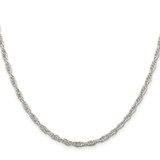 Sterling Silver 2.75mm Loose Rope Chain - QF-D4060029-2832