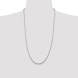 Sterling Silver 2.85mm Diamond-cut Round Spiga Chain - QS-14D8D15A-6174